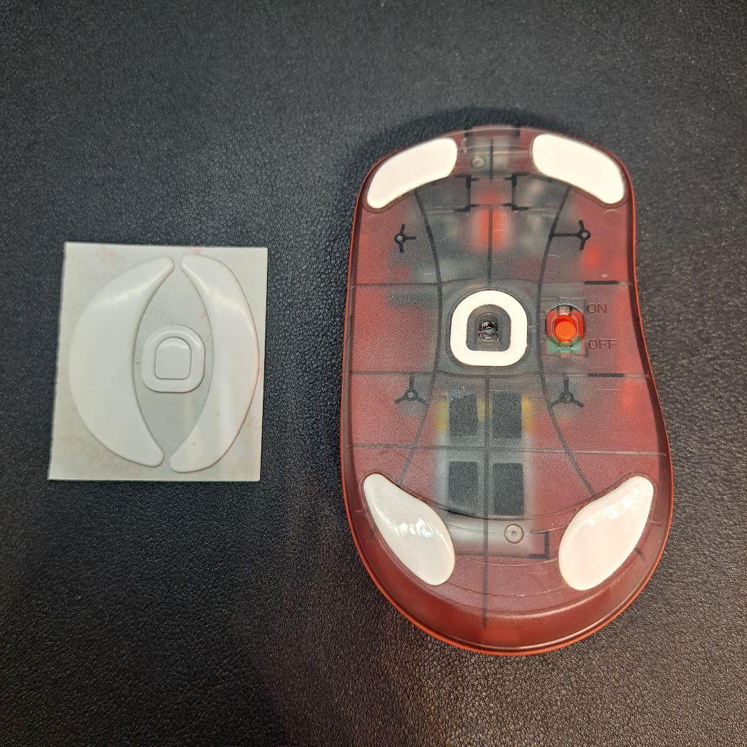 Sprime　スプライム　ゲーミングマウス　ワイヤレス　PM1　レッド　美品