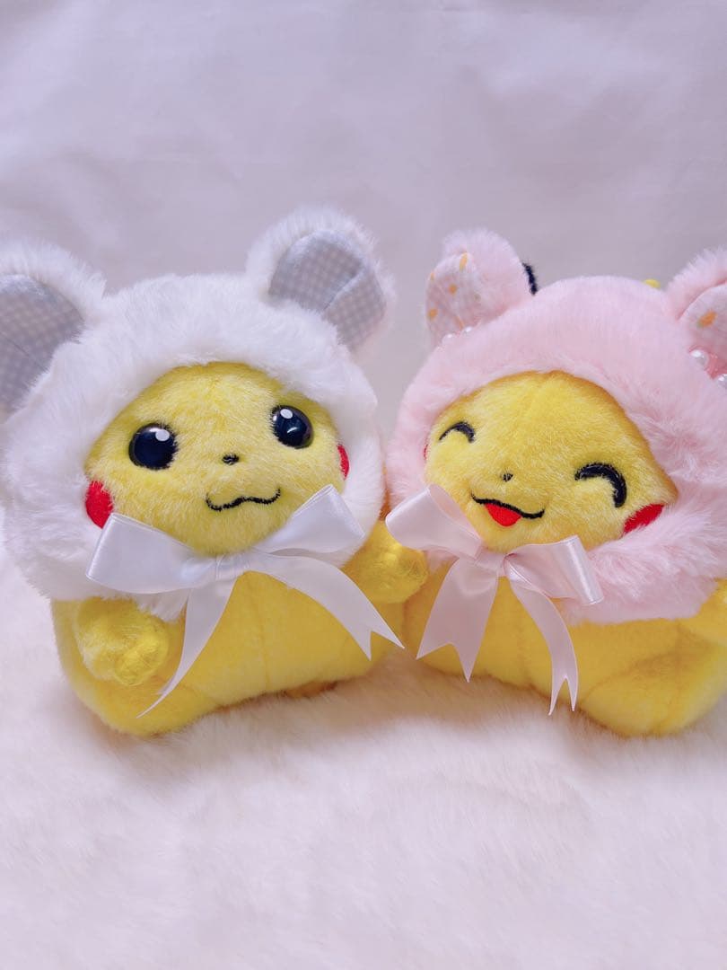 初期ピカチュウ　ハンドメイド（こねずみカラー）