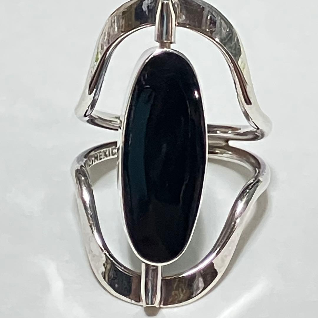 Mexico 925 リバーシブル　リング　vintag メキシカンジュエリー