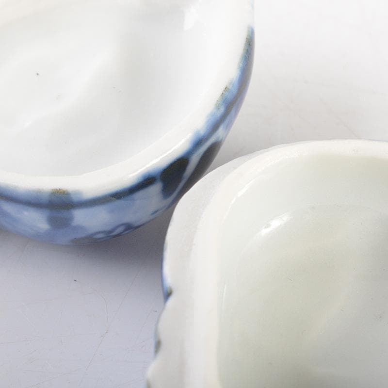 茶道具　平安　竹泉造　倣青華磁　貝香合　共箱　M　R7314