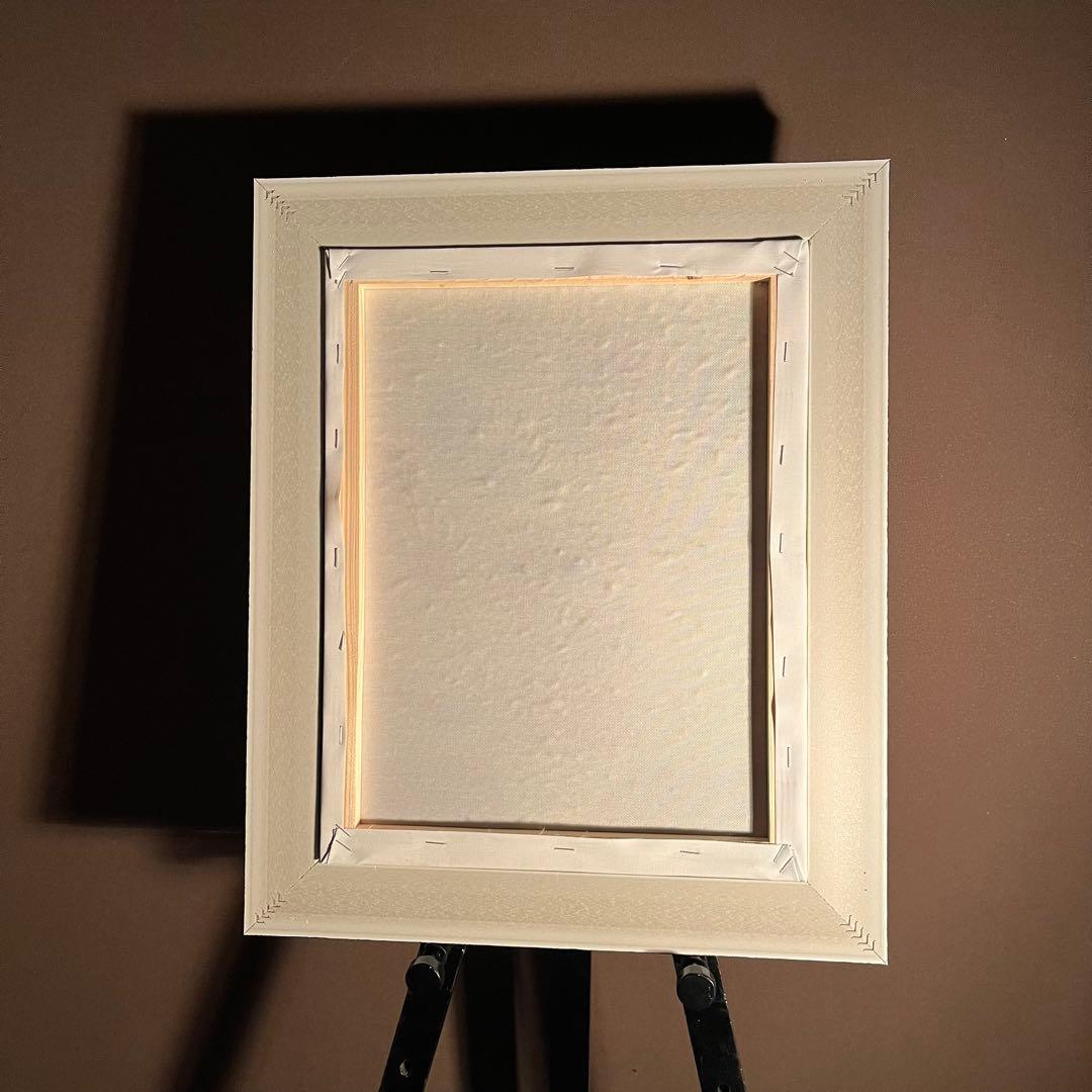 手書き油絵 ゴッホ ひまわり 額付 肉筆絵画 インテリア 油彩画