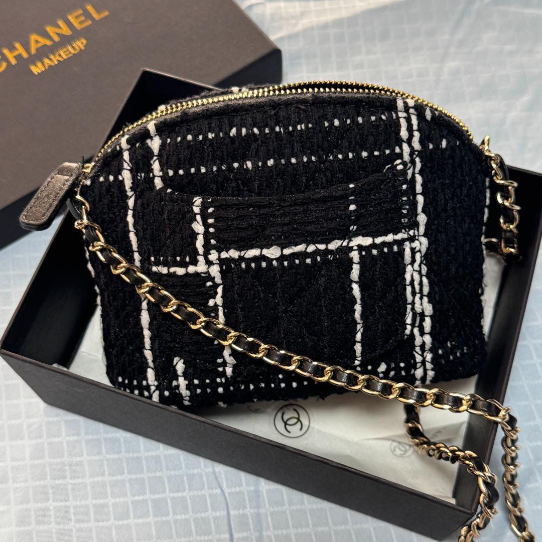 限定版の絶妙ツイードショルダーバッグ