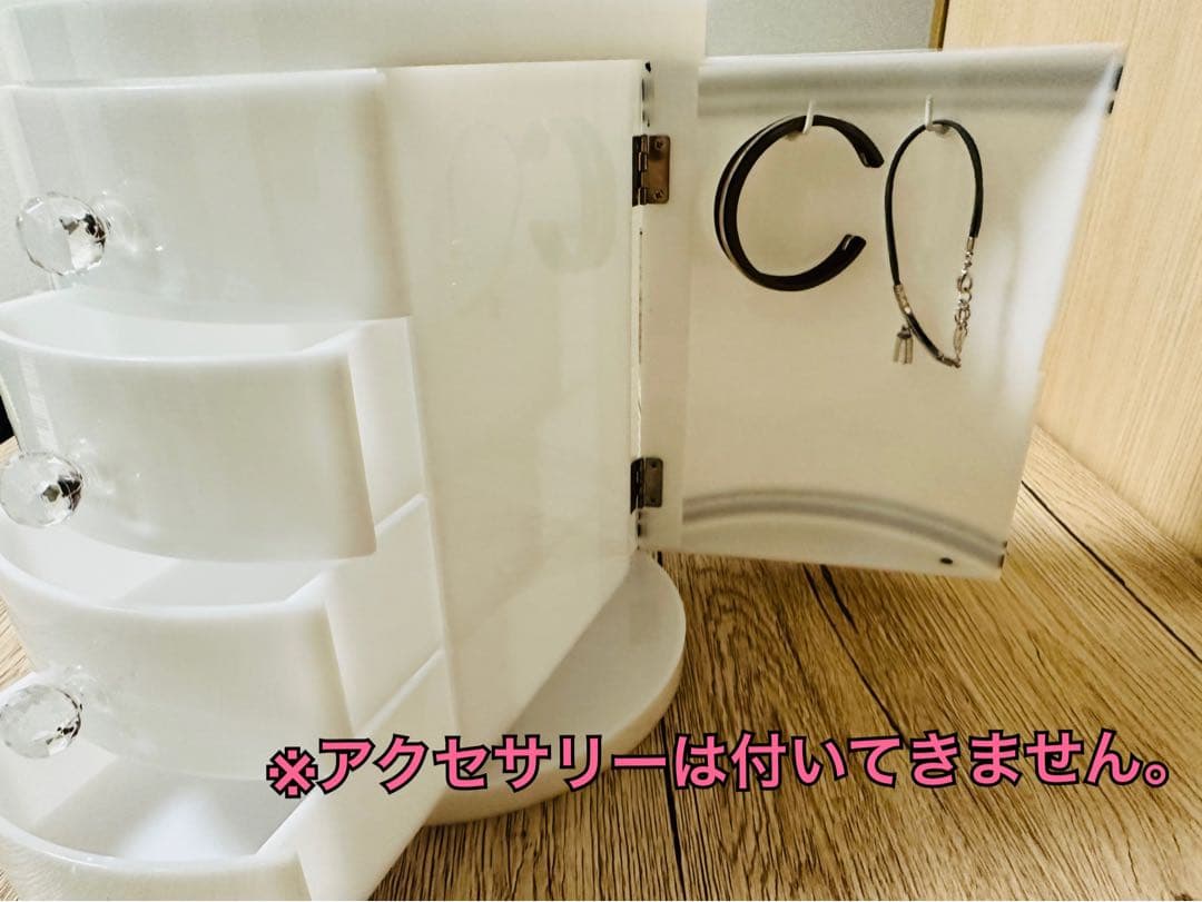 〜Rady〜   ノベルティ アクセサリー ジュエリーBOX✨  ホワイト