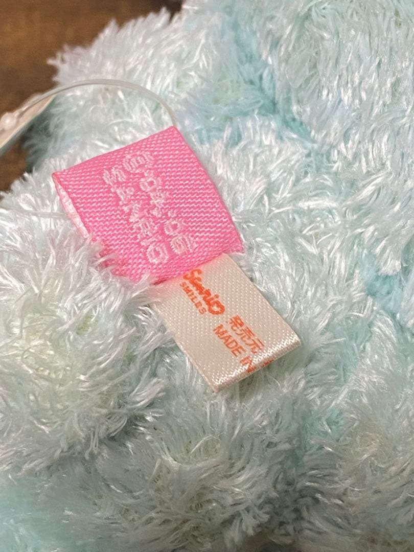 タグ付　シュガーバニーズ　ぬいぐるみ　ミントうさ　ミントシシュウ　刺繍　サンリオ