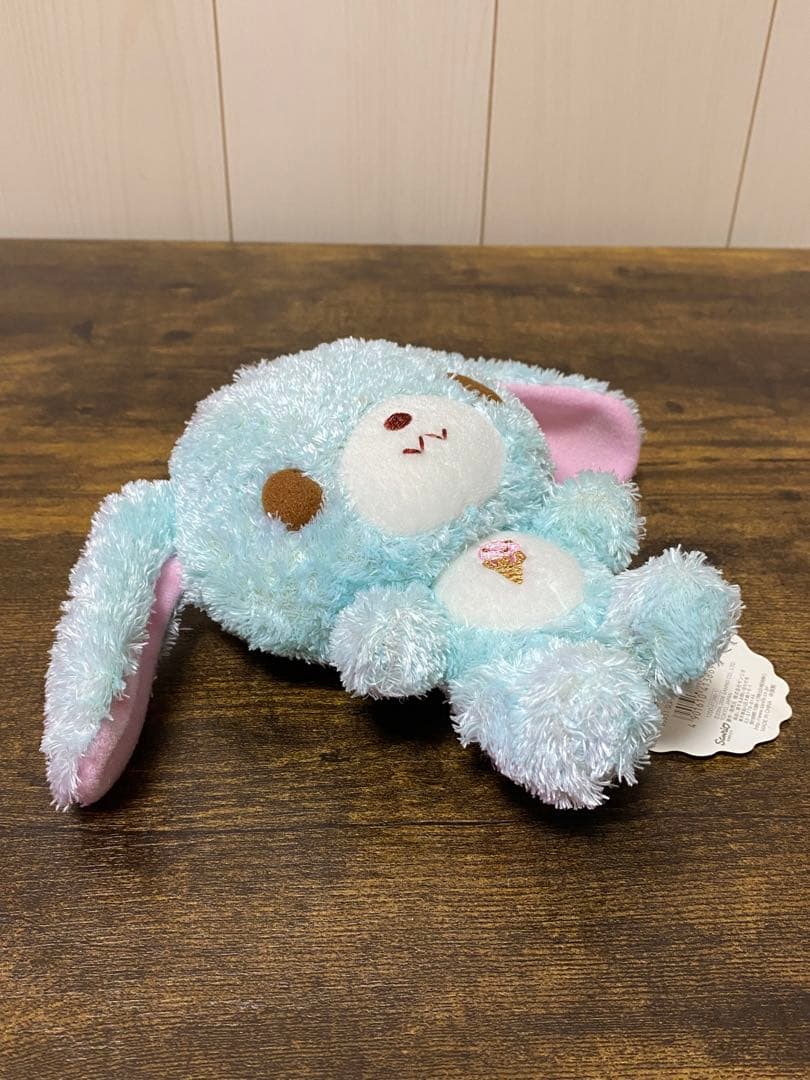タグ付　シュガーバニーズ　ぬいぐるみ　ミントうさ　ミントシシュウ　刺繍　サンリオ