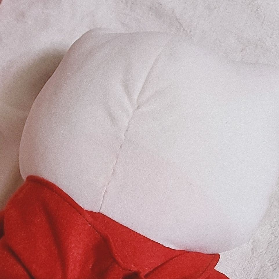 【当時物】ハローキティ スーパージャンボ あったかダッフルマスコット ぬいぐるみ