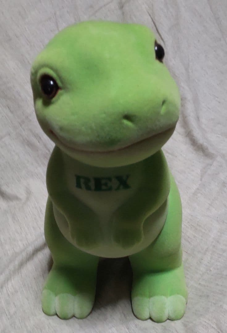 REX 恐竜物語 フロッキー加工 フィギュア