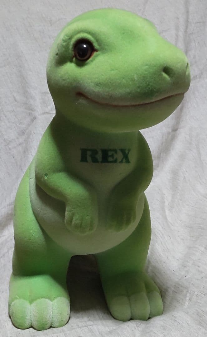 REX 恐竜物語 フロッキー加工 フィギュア