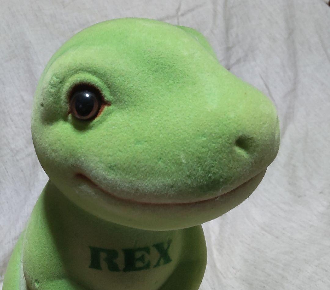 REX 恐竜物語 フロッキー加工 フィギュア