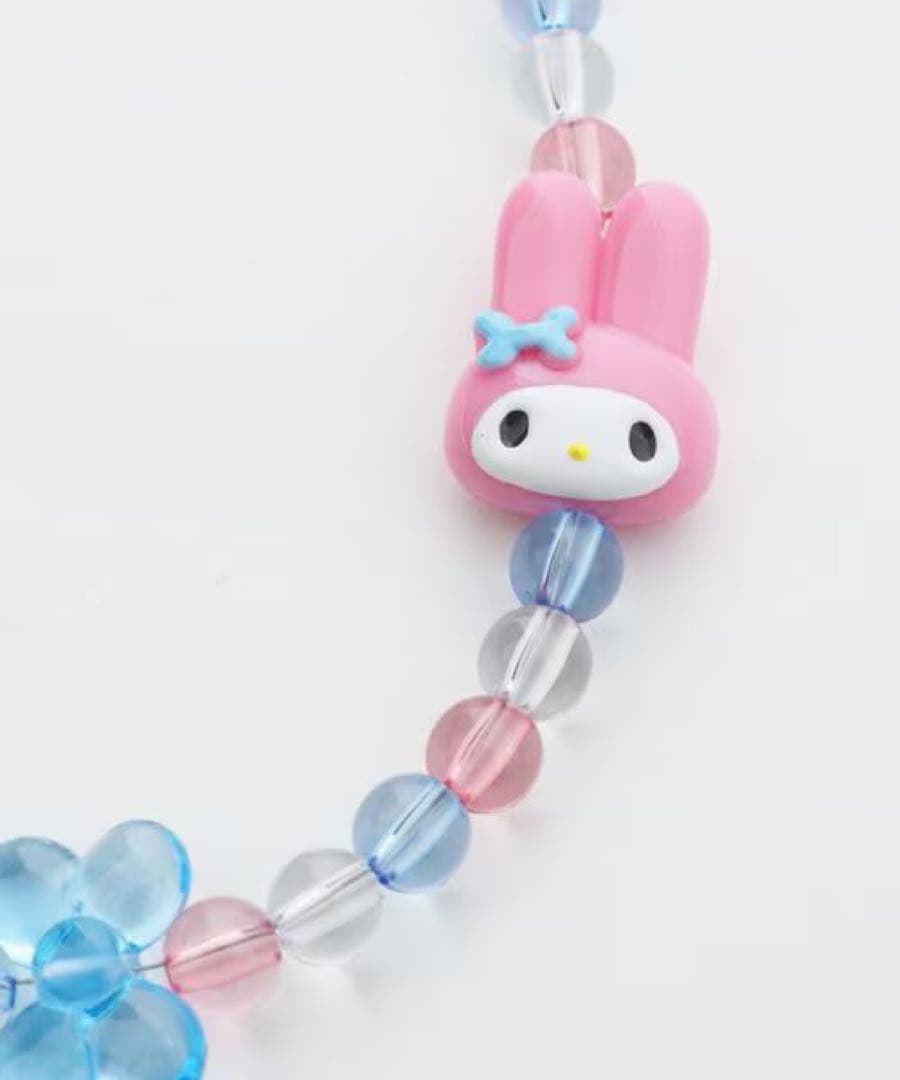 LOWRYS FARM マイメロディ モバイル ストラップ 赤/ピンク 赤メロ