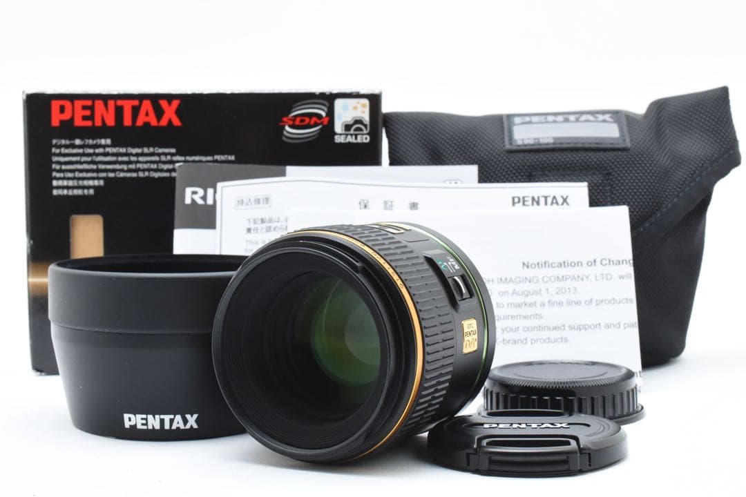 【美品】SMC Pentax DA 55mm f/1.4 SDM 単焦点レンズ