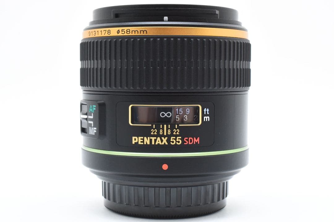 【美品】SMC Pentax DA 55mm f/1.4 SDM 単焦点レンズ