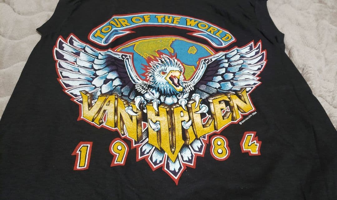 値下げ！Van Halen 1984ツアー タンクトップ ヴィンテージ