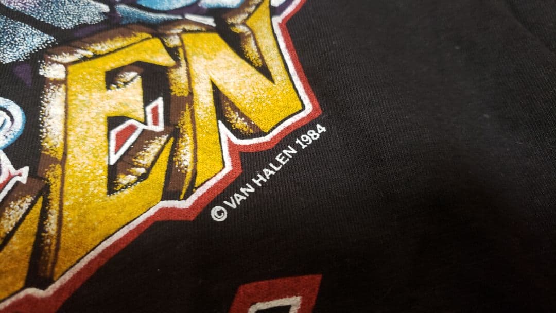 値下げ！Van Halen 1984ツアー タンクトップ ヴィンテージ