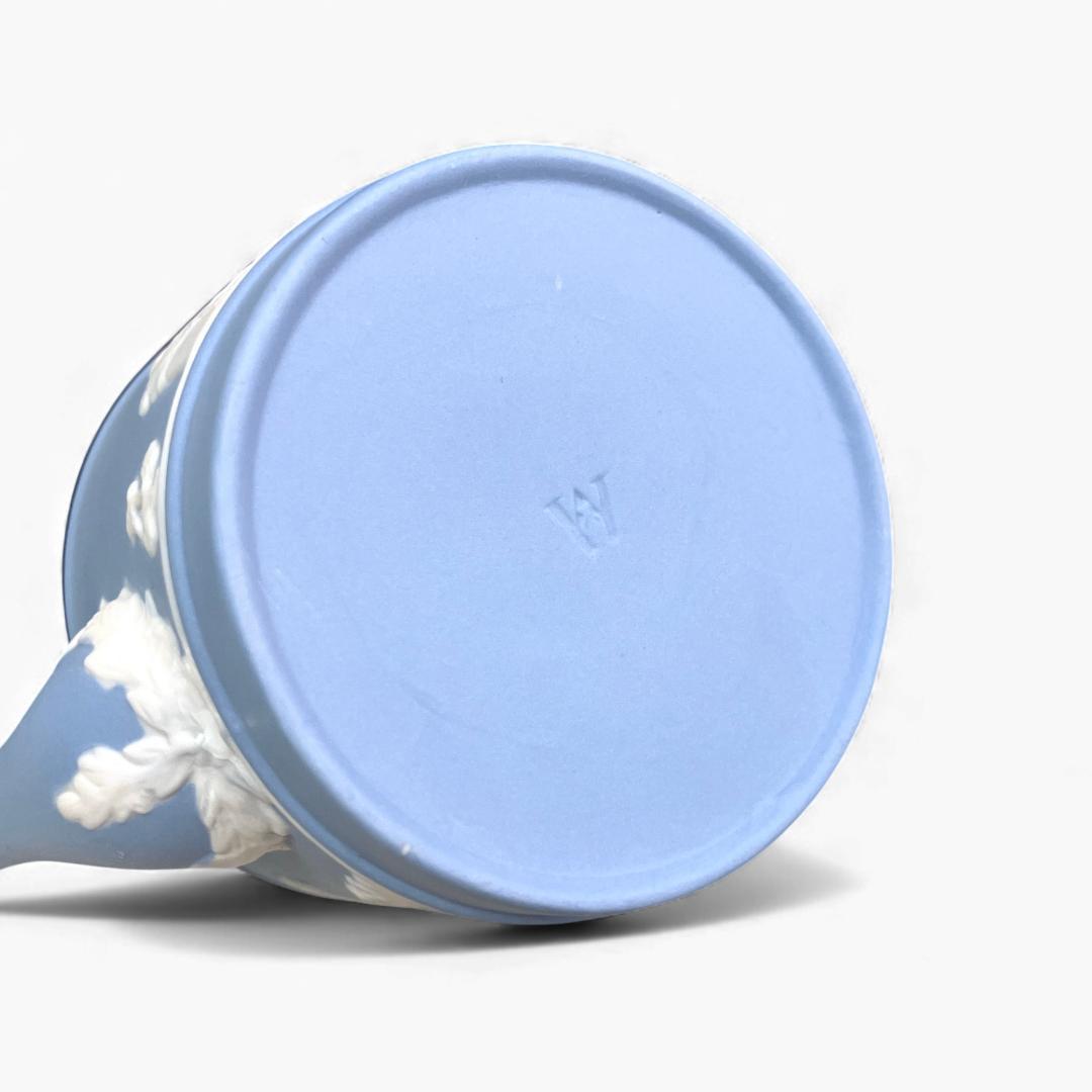 ウェッジウッド ティーポット オーナメント ペールブルー ホリデイ 陶器 箱付