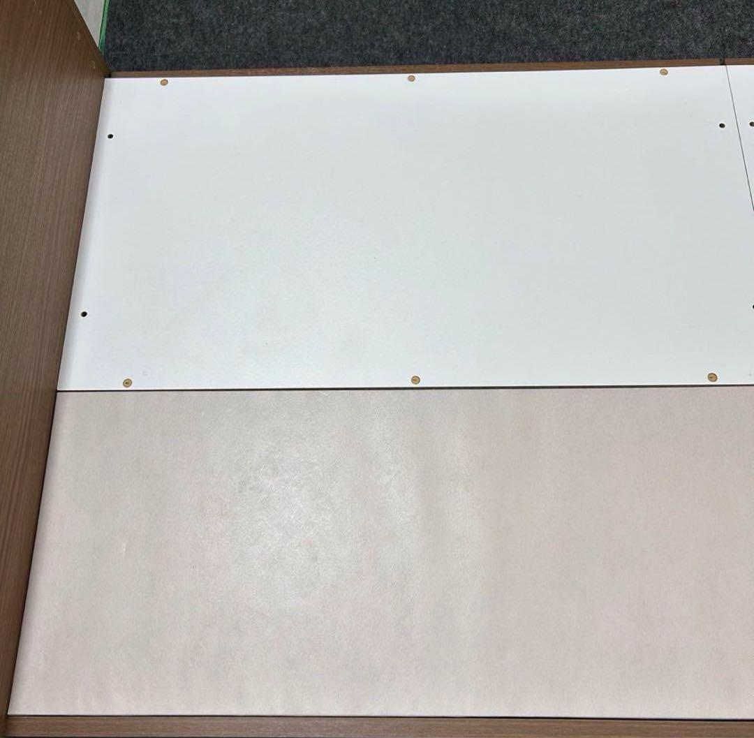 ニトリ ベッドフレーム シングル 収納付き 格安 アザン浅型 寝具 d5266