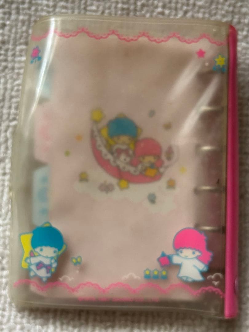 リトルツインスターズ 手帳 ペン セット 昭和レトロ サンリオ1997