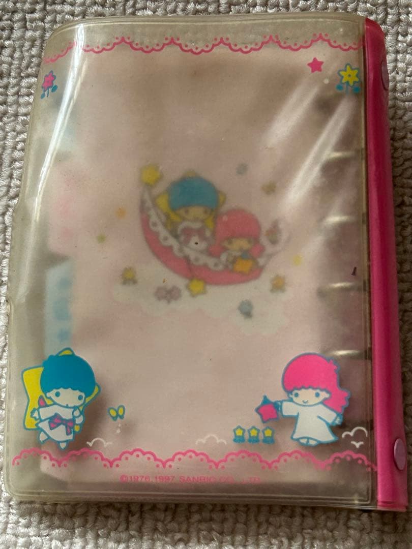 リトルツインスターズ 手帳 ペン セット 昭和レトロ サンリオ1997