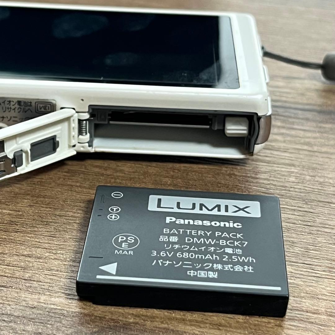Panasonic LUMIX DMC-FX77-W リリーホワイト　動作確認済