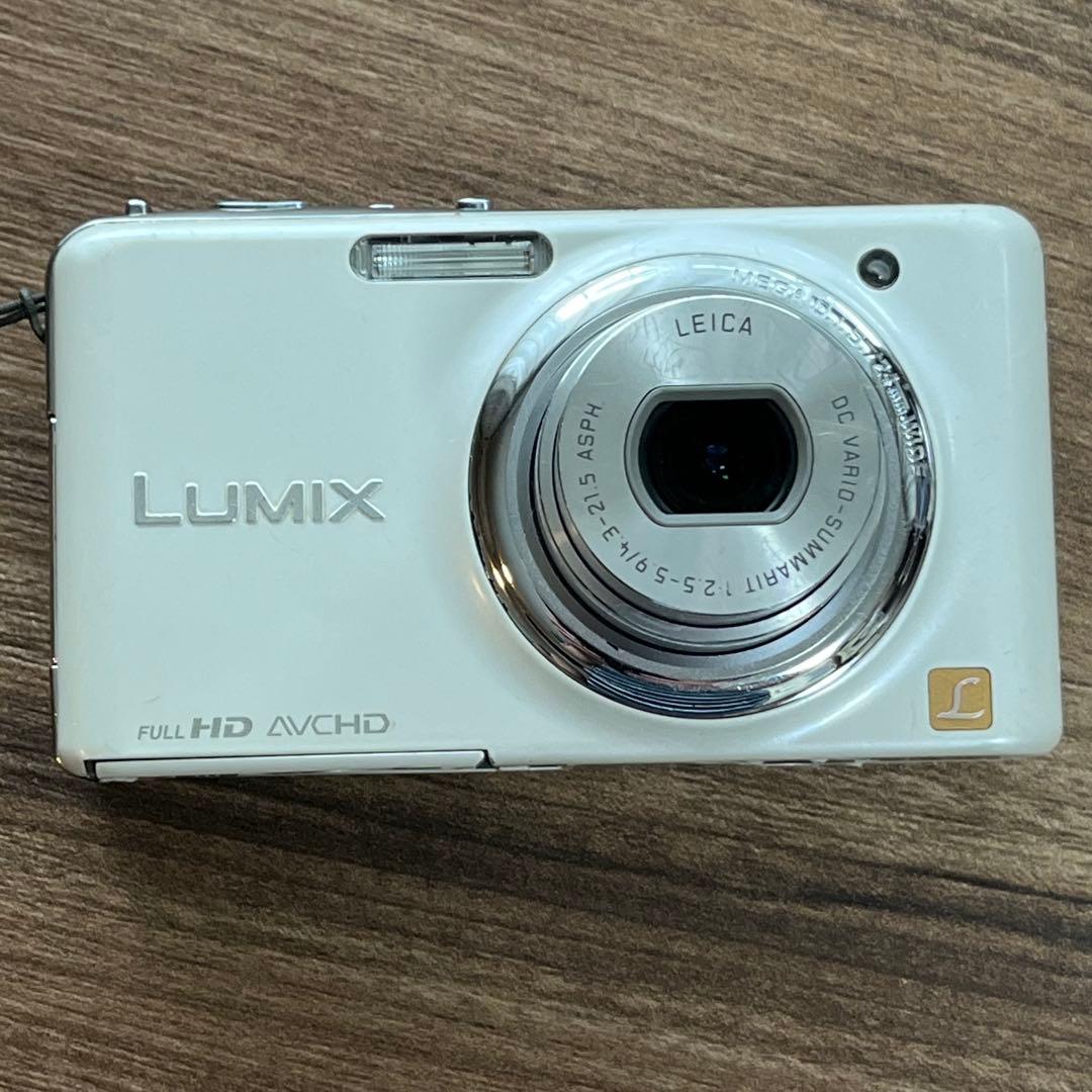 Panasonic LUMIX DMC-FX77-W リリーホワイト　動作確認済