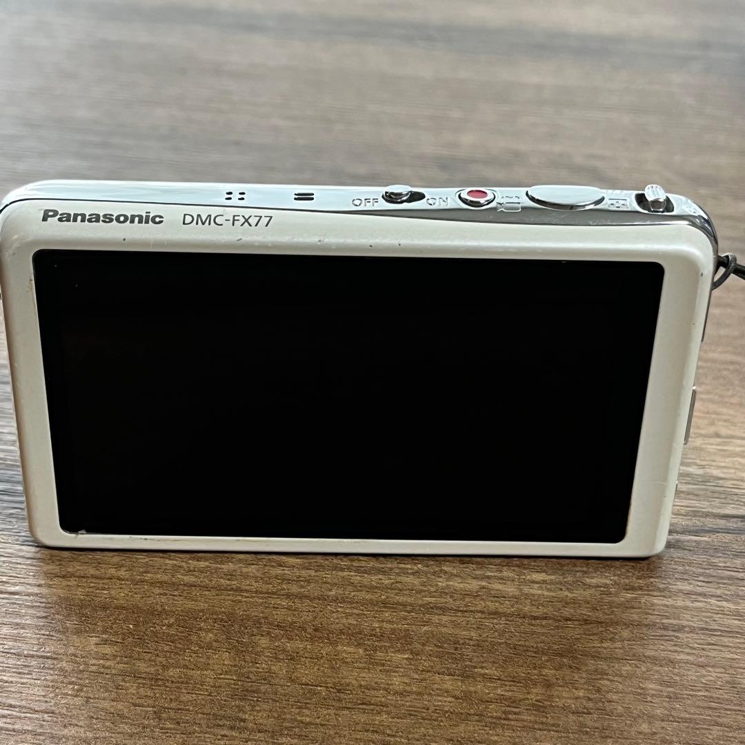 Panasonic LUMIX DMC-FX77-W リリーホワイト　動作確認済