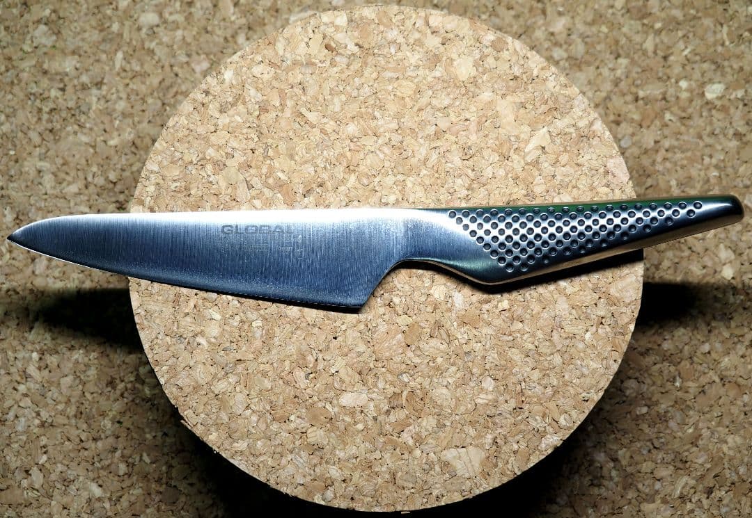 GLOBAL ペティナイフ CROMOVA18ステンレススチール 全長約255㎜