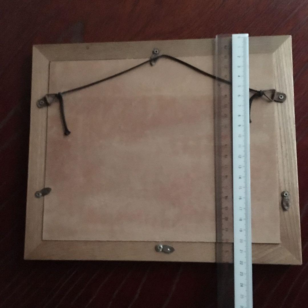 木の切り込み絵