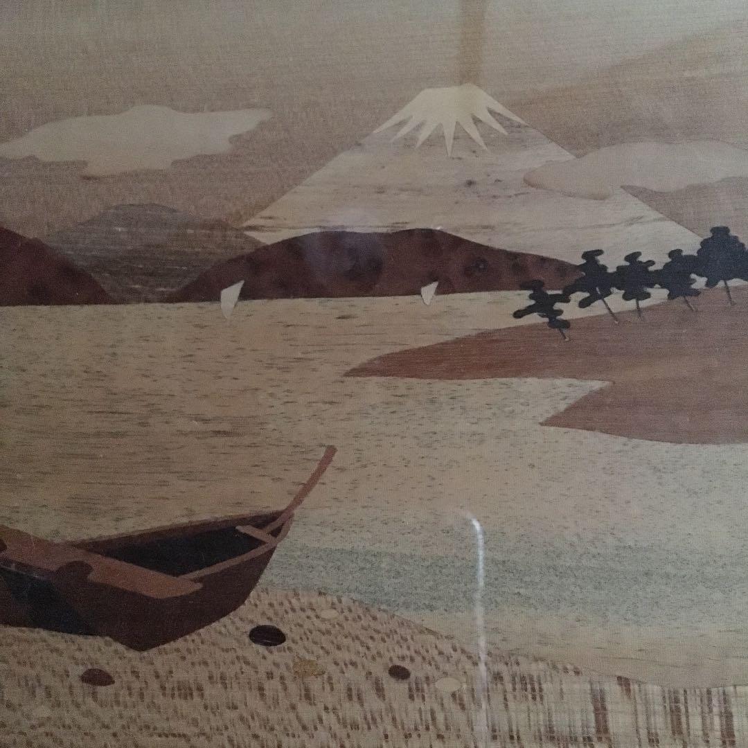 木の切り込み絵