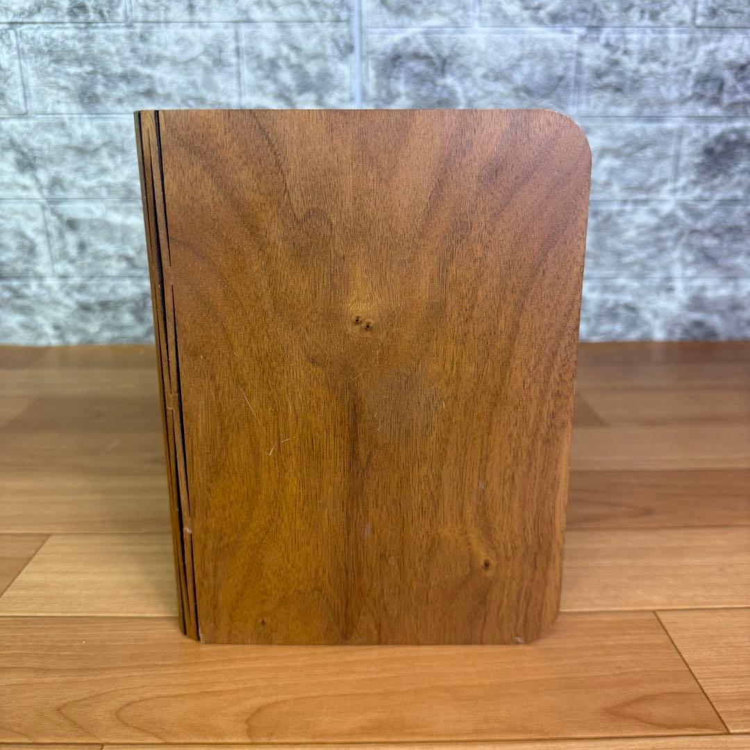 【美品】Lumio ルミオエスエフ　ブック型ライト　LED ウォルナット