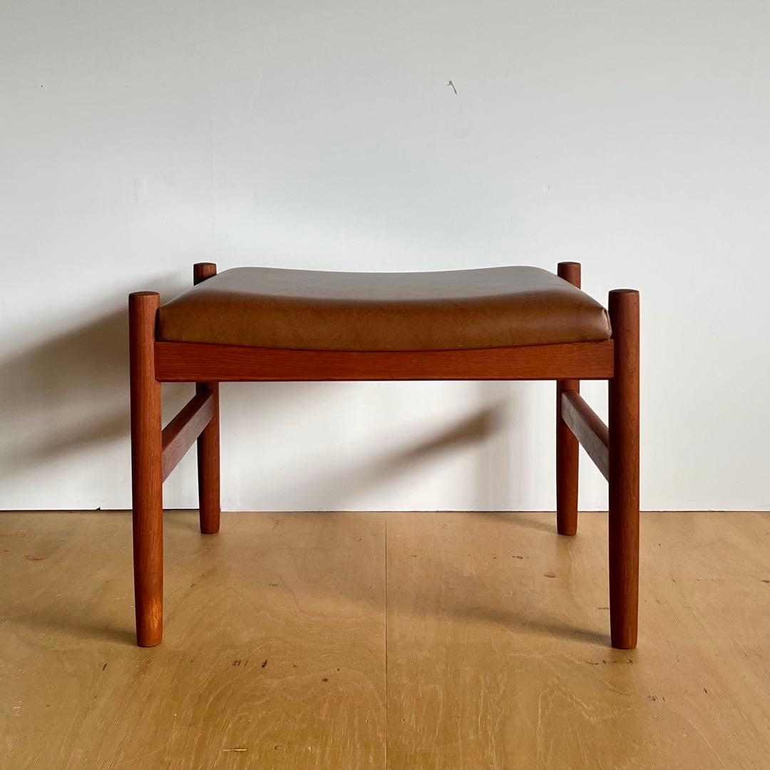 デンマーク製 オットマン ヴィンテージ北欧家具