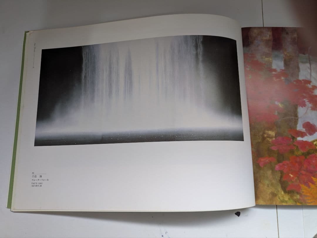 千住博、ポストカード、『ウォーターフォール』、ポストカード（15種16枚）、画集