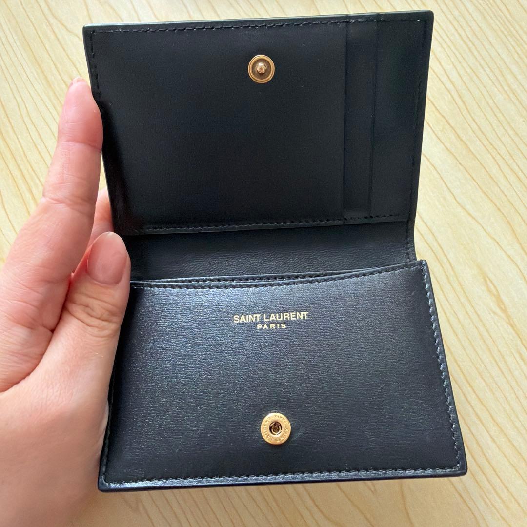 YSL イブサンローラン　財布　カードケース　名刺入れ
