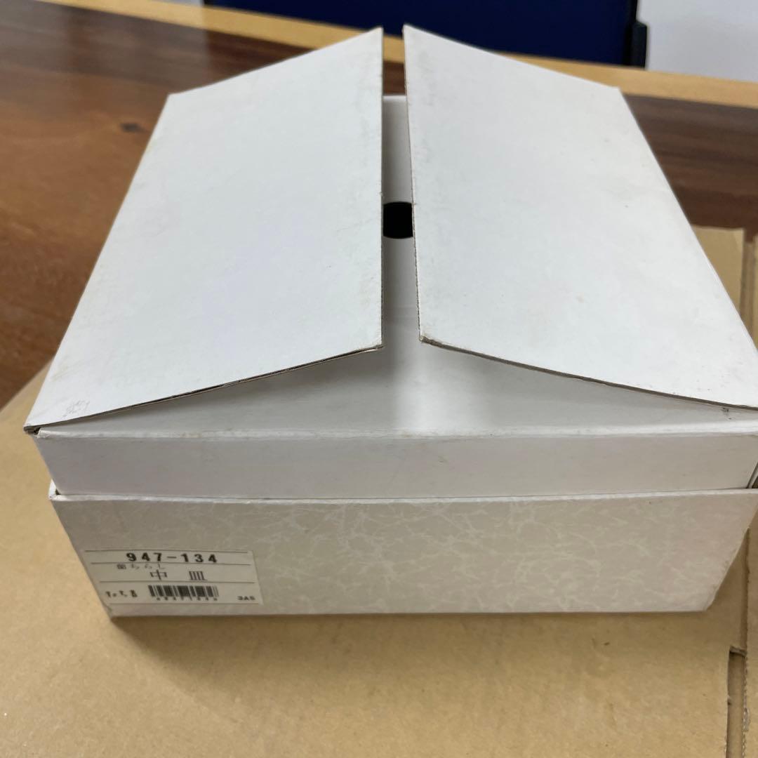 たち吉　蘭ちらし 中皿 花柄の丸型皿5枚セット　-162