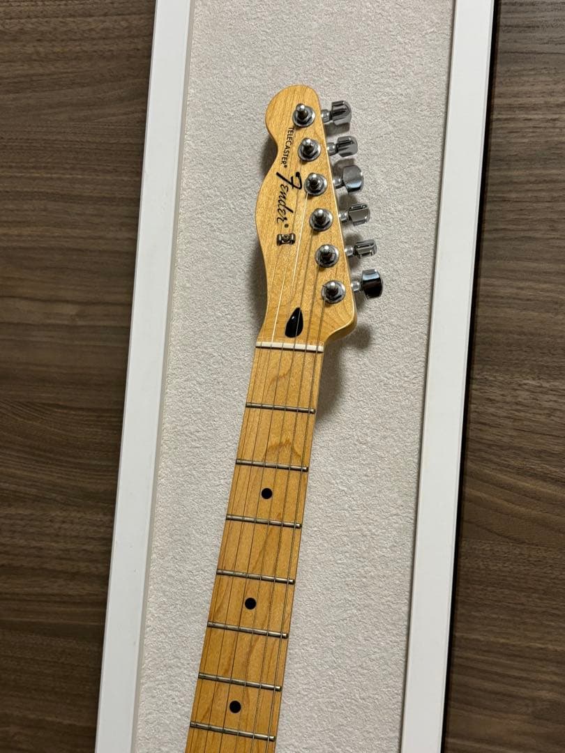 Fender Mexico製 Telecaster 左利き レフティ LH 青色