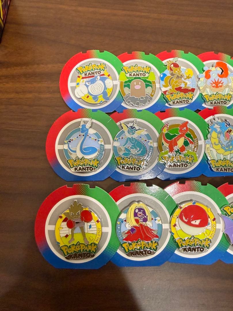 【ポケパークカントー】ポケモンピンズセット　全18種