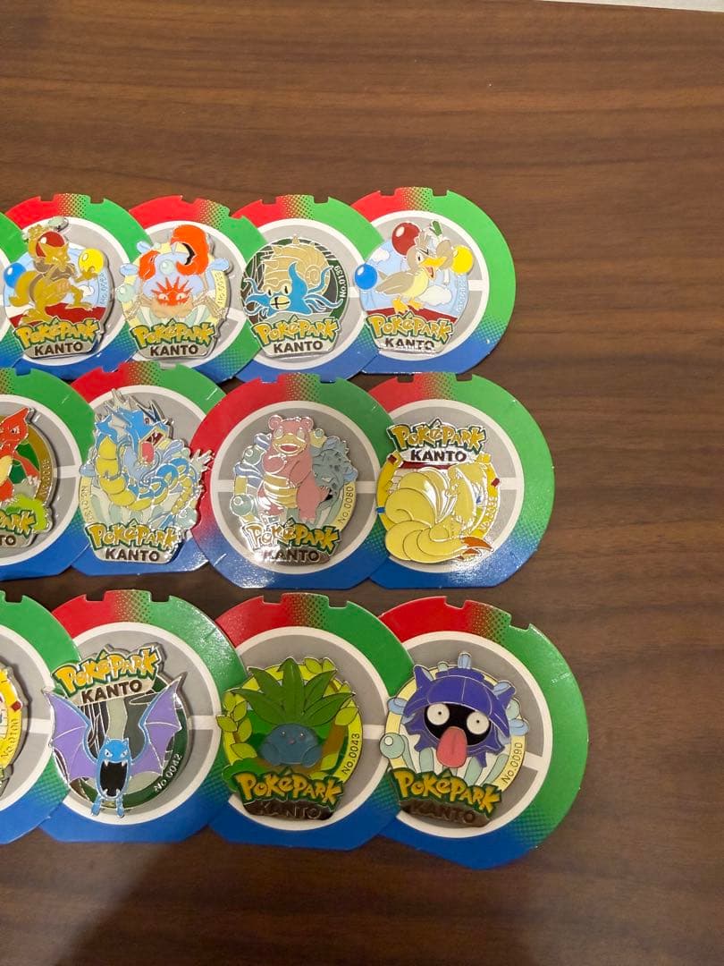 【ポケパークカントー】ポケモンピンズセット　全18種