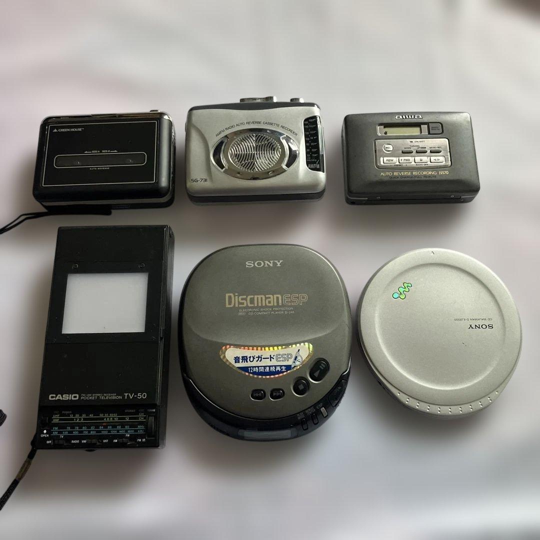 【ジャンク】SONY.CASIO.AIWA.National.その他