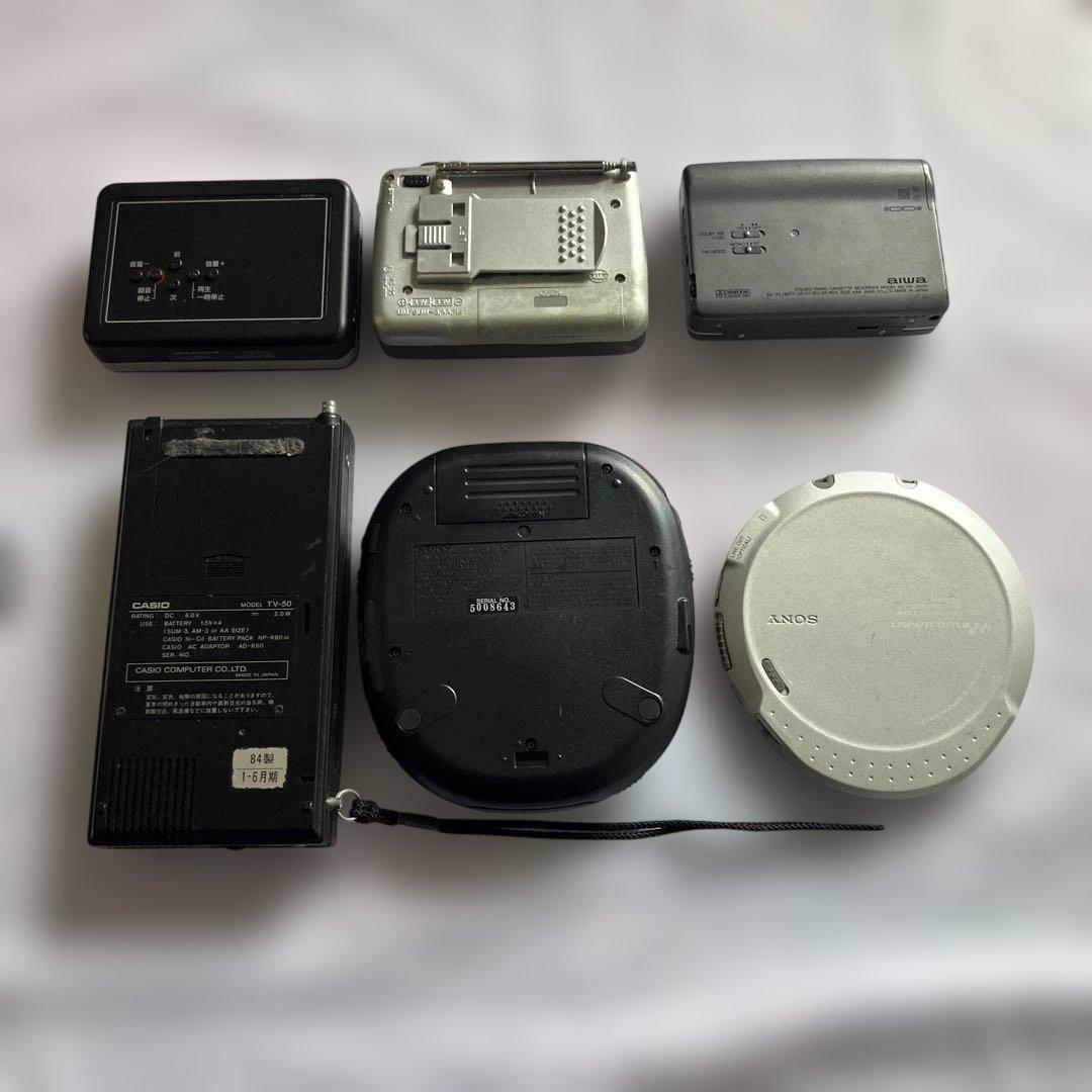 【ジャンク】SONY.CASIO.AIWA.National.その他