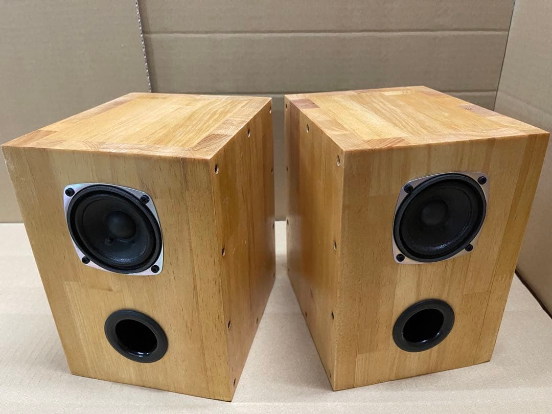 wooden8 Wバスレフ 自作スピーカー