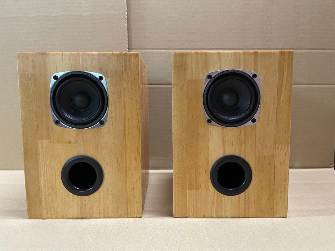 wooden8 Wバスレフ 自作スピーカー