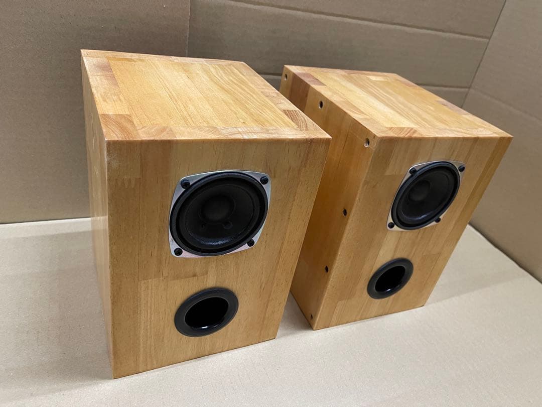wooden8 Wバスレフ 自作スピーカー