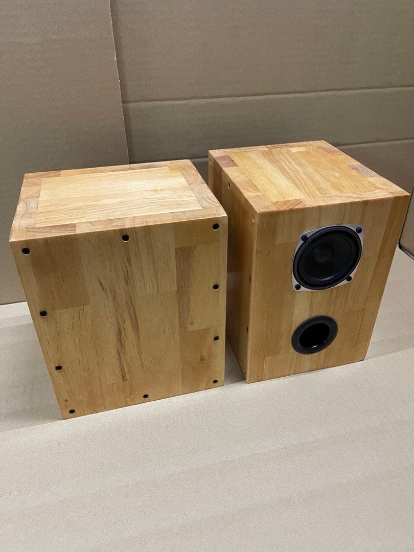wooden8 Wバスレフ 自作スピーカー