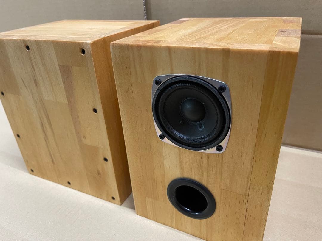 wooden8 Wバスレフ 自作スピーカー