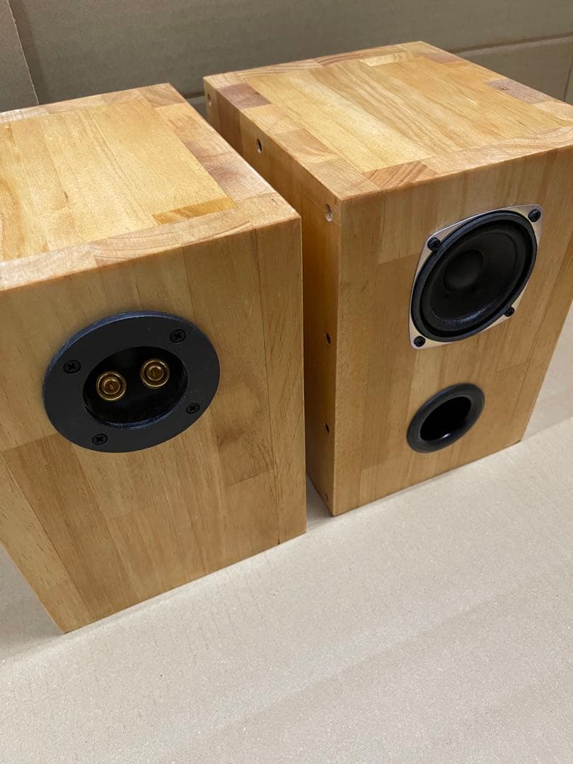wooden8 Wバスレフ 自作スピーカー