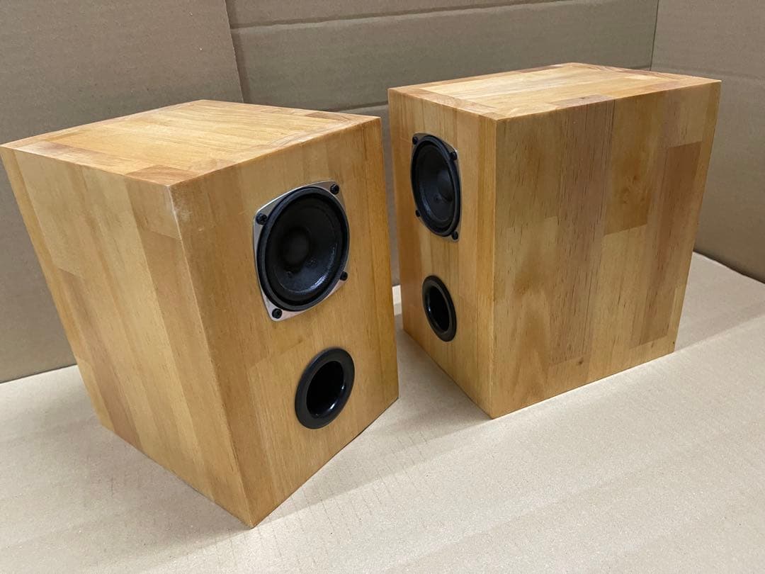 wooden8 Wバスレフ 自作スピーカー