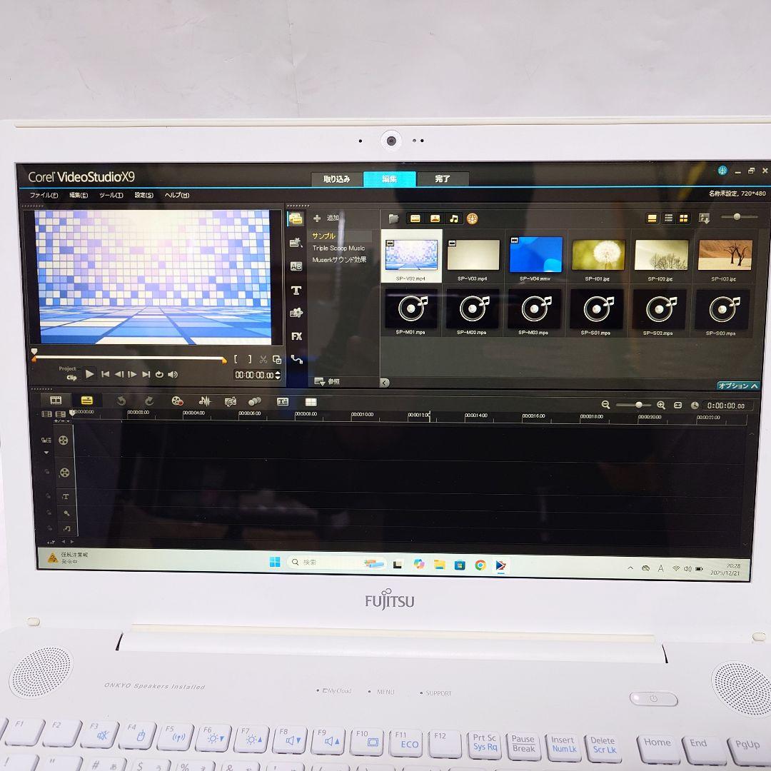 ⭐️ほぼ新品⭐️ FUJITSU AH45/B2 Win11 SSD256GB