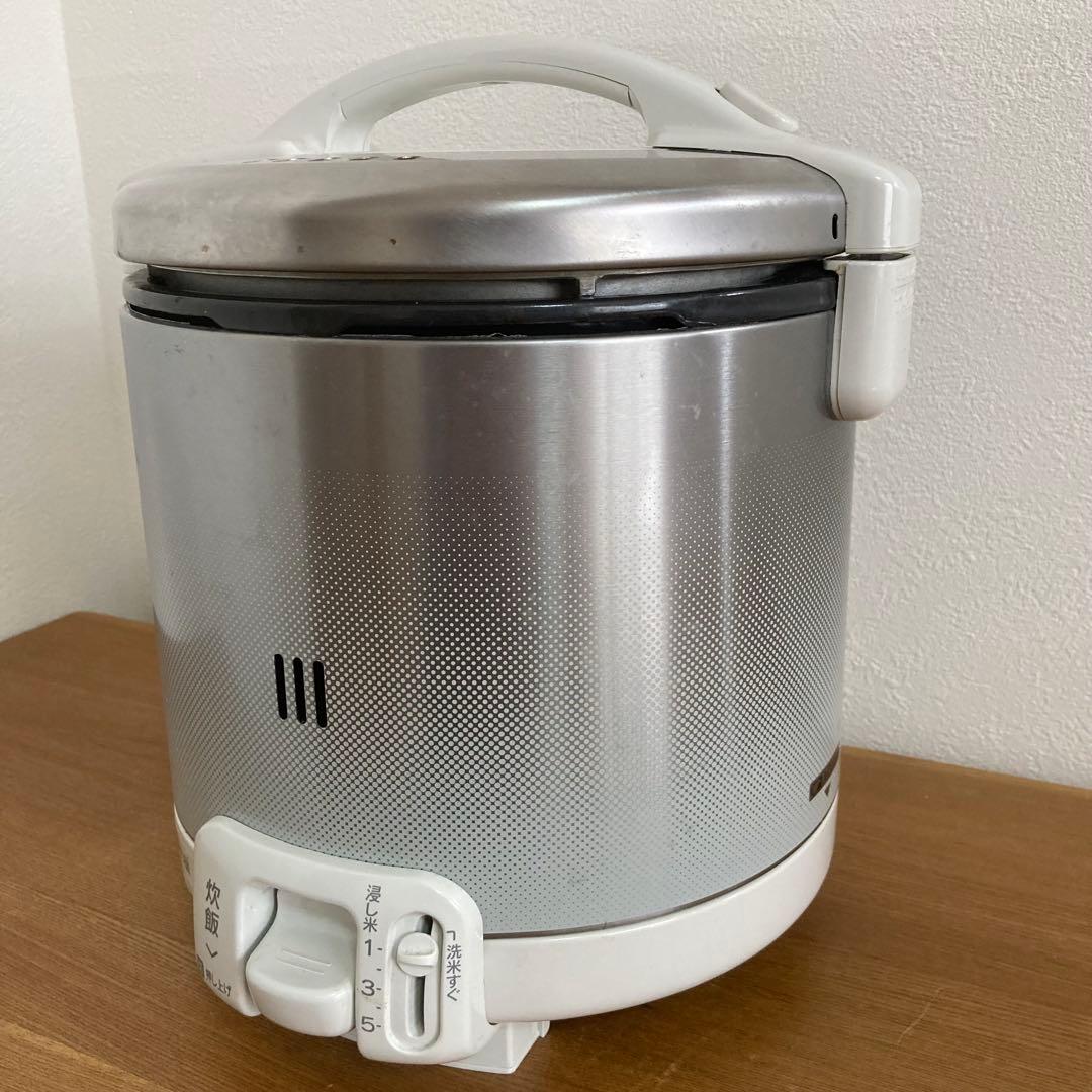 Rinnai リンナイ 都市ガス 炊飯器 RR-050FS（W） （匿名配送）