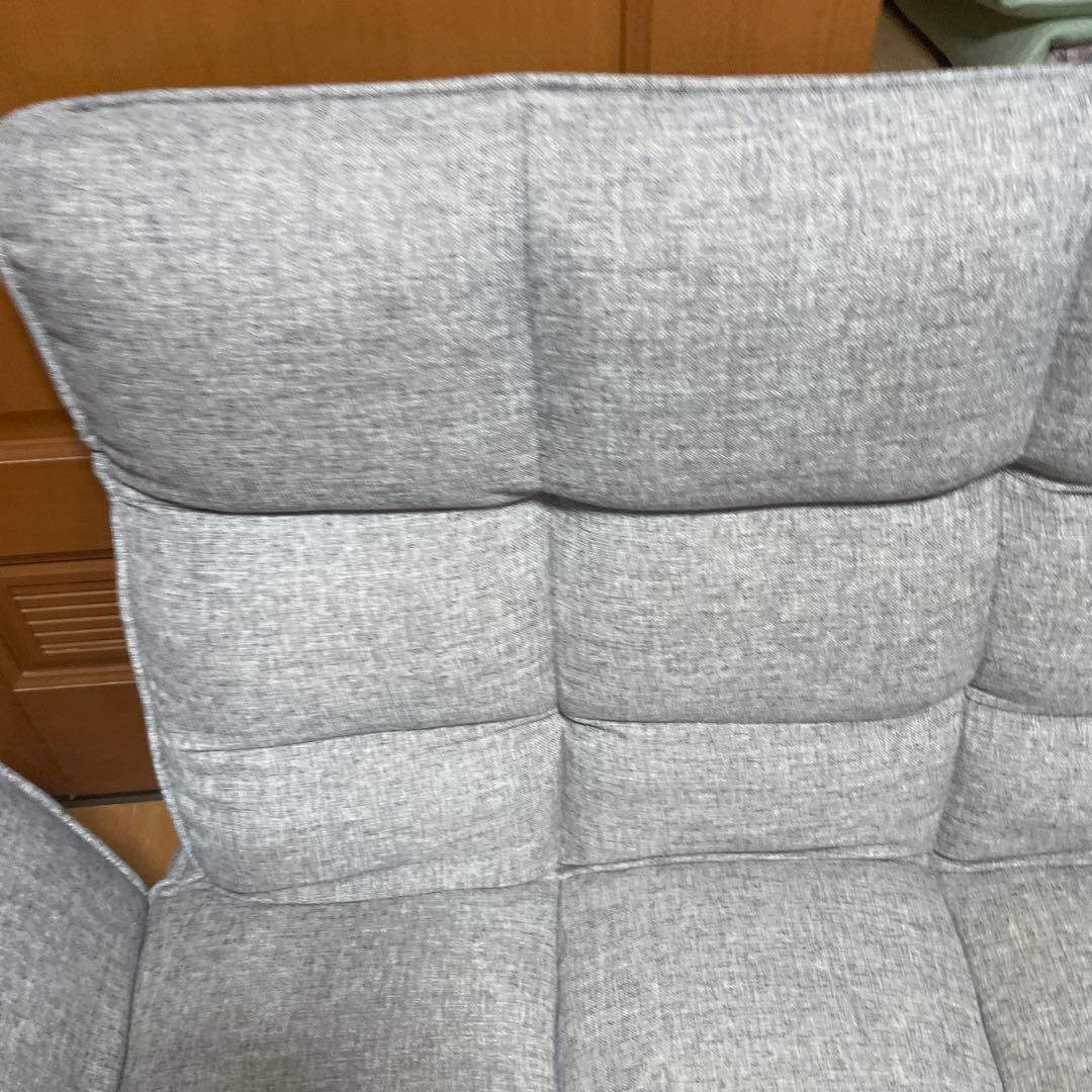 グレー 2人掛けソファ カインズTVが見やすいリクライニングソファグレーc2