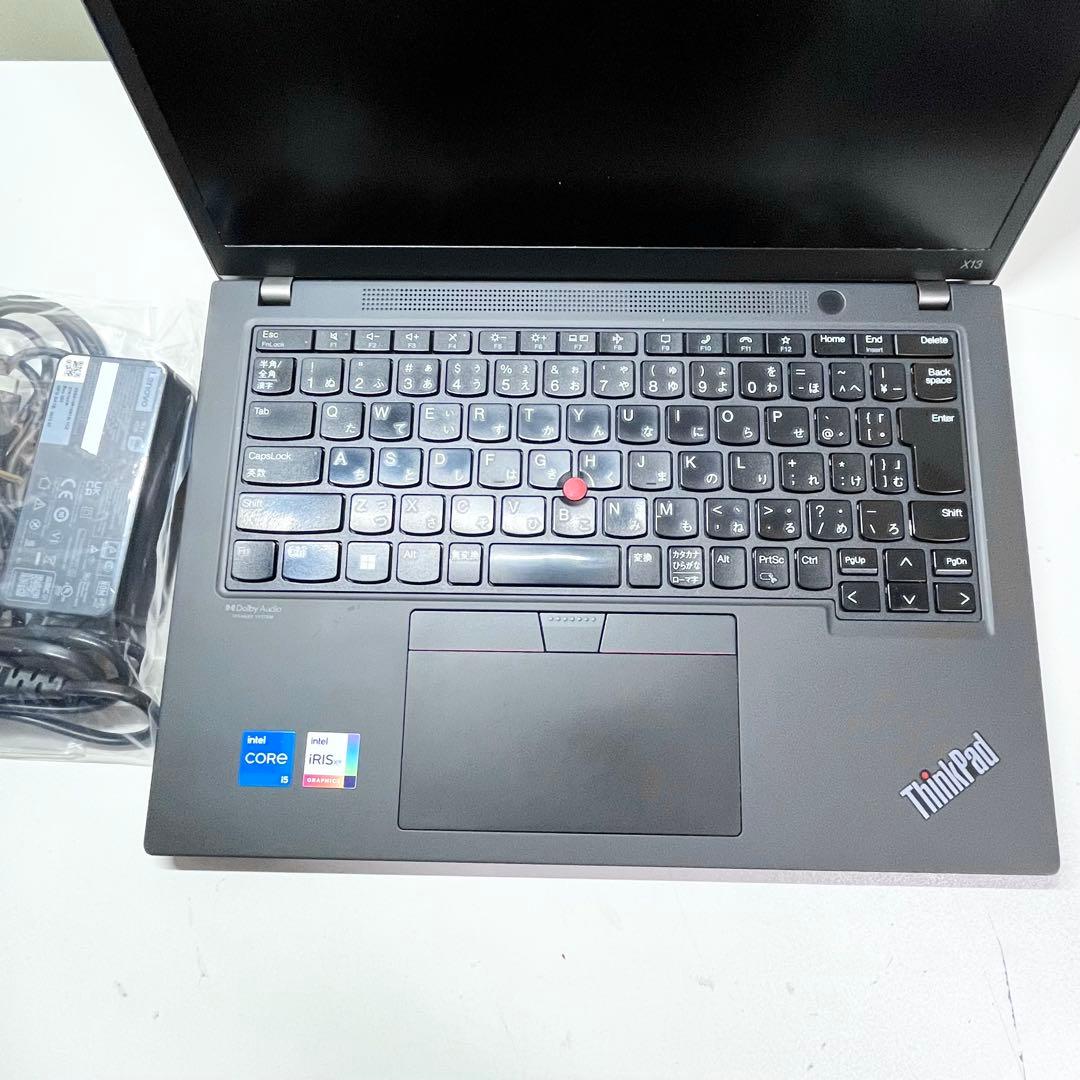 【美品】ThinkPad X13 Gen3 16GB i5 256GB 12世代