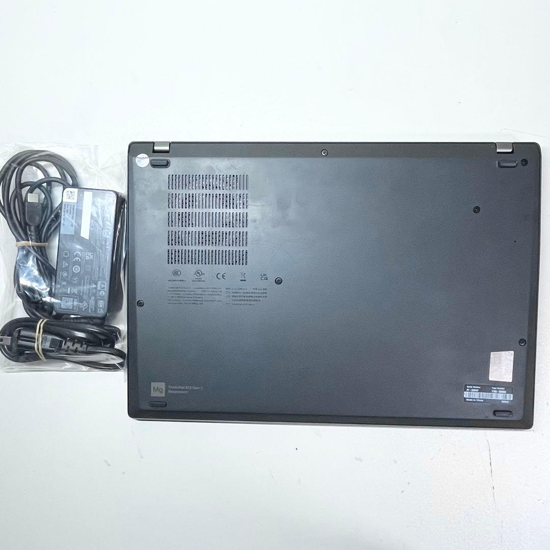 【美品】ThinkPad X13 Gen3 16GB i5 256GB 12世代